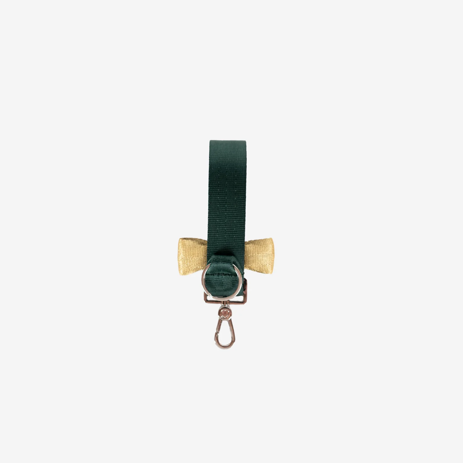 Bow Keychain / Forest N Gold - Image 3