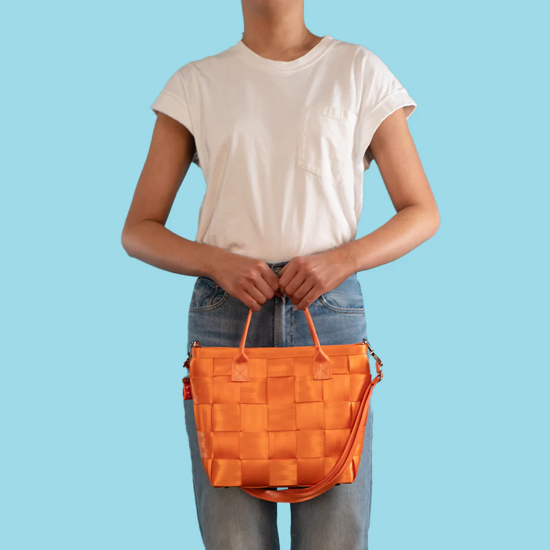Crossbody Tote / Orange - Image 3