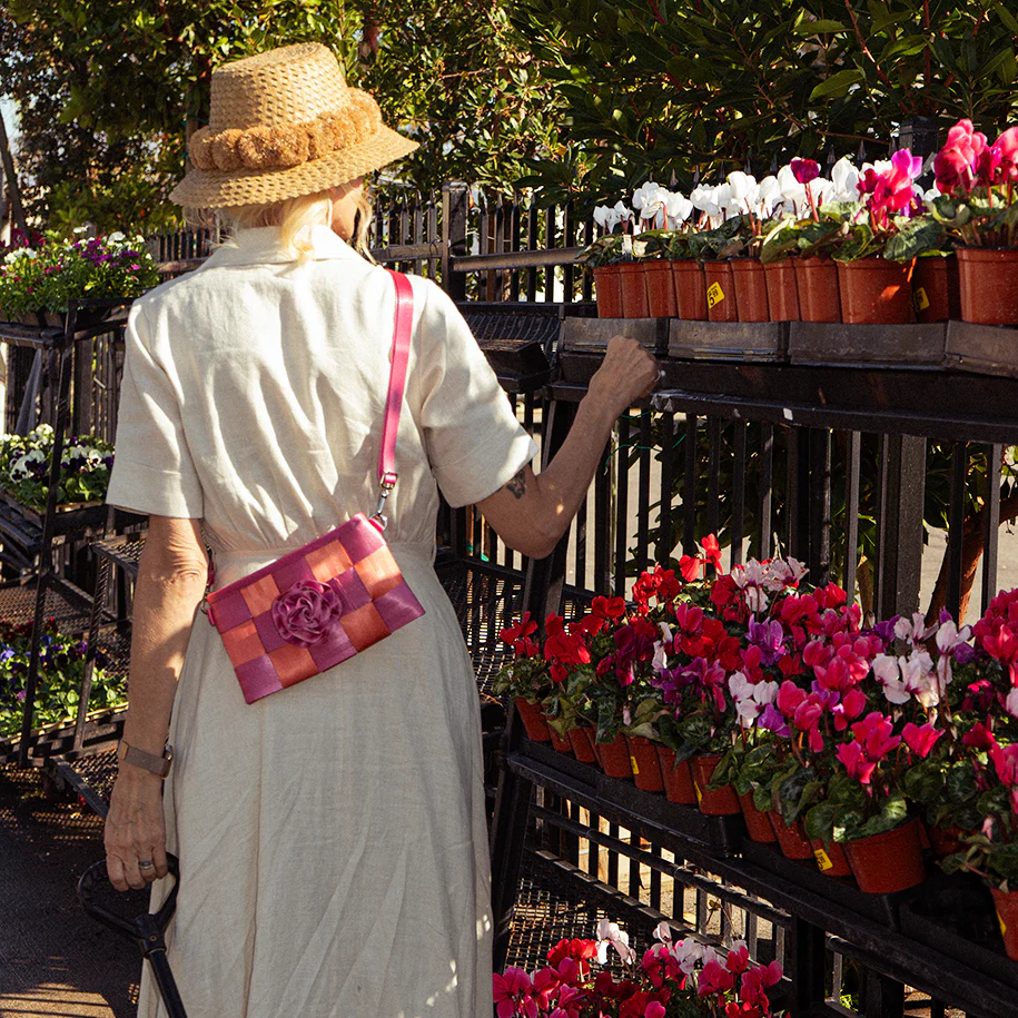 Hip Pack / Coral N Fuchsia - Image 2