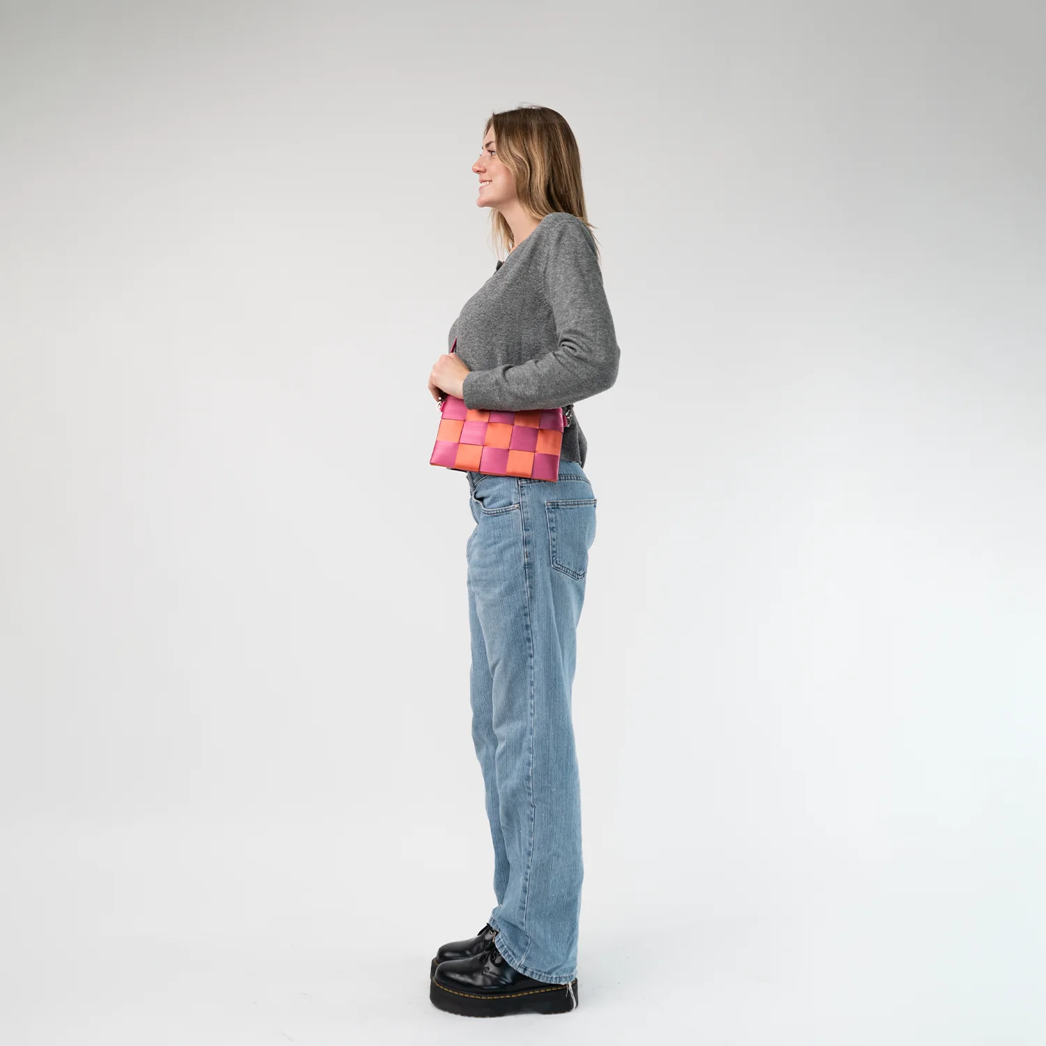 Hip Pack / Coral N Fuchsia - Image 3