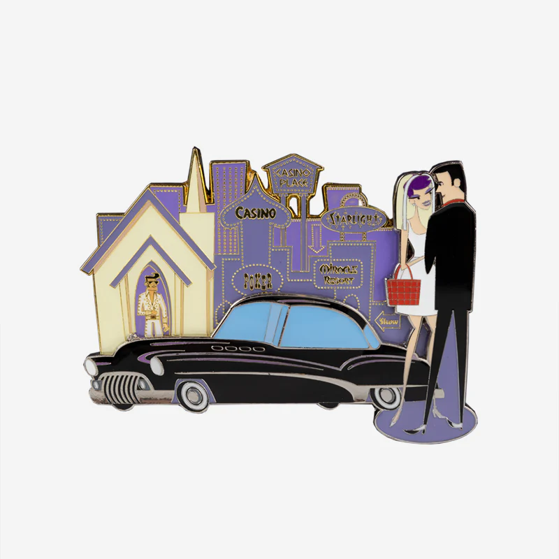 Lapel Pin / Shag Wedding Belle-FINAL SALE - Image 3