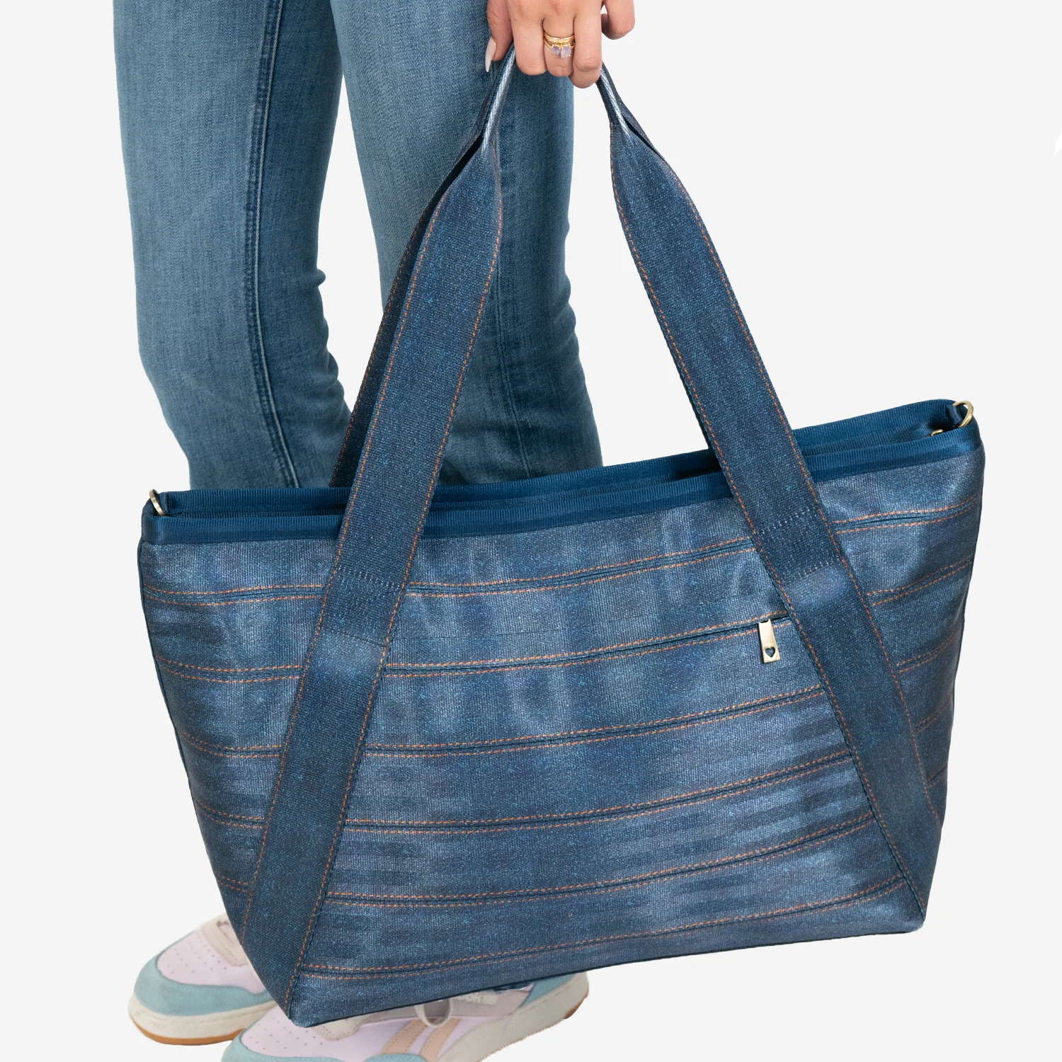 Large Boat Tote / Denim - Image 3