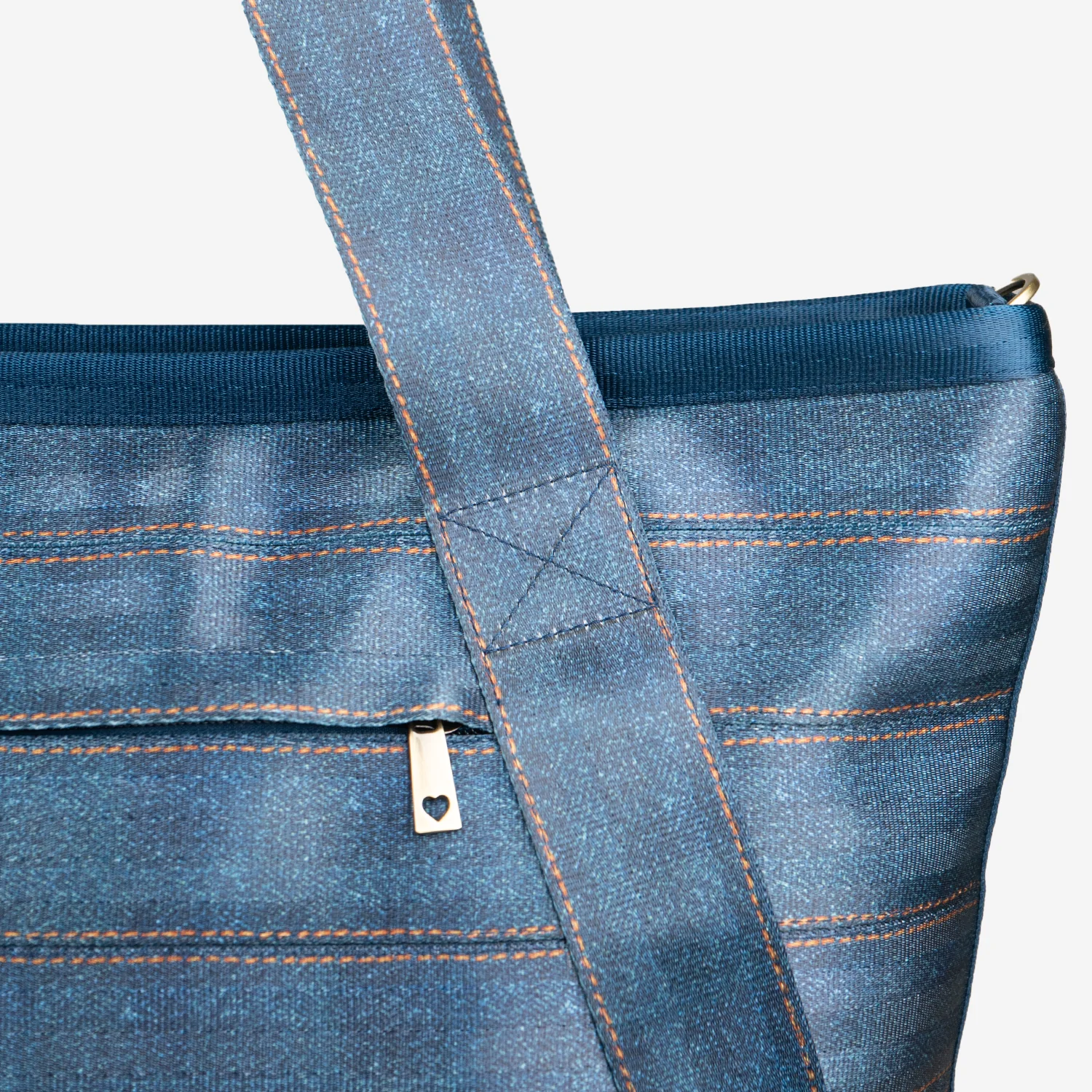Large Boat Tote / Denim - Image 5