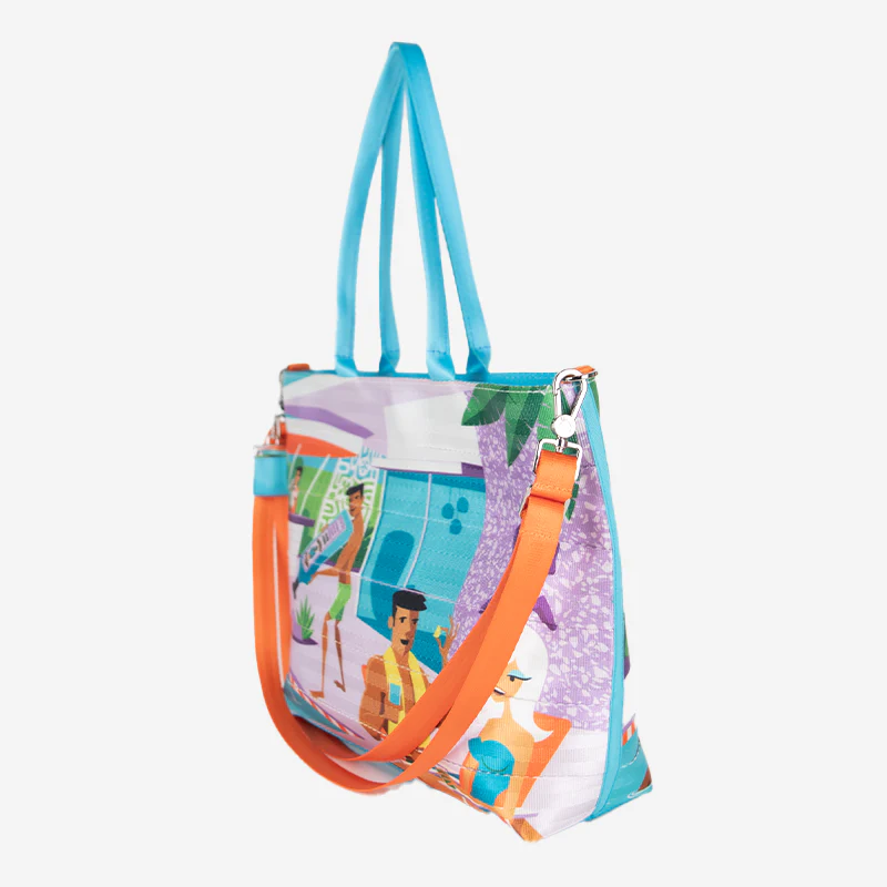 Medium Streamline Tote / Shag Mammoth Martini - Image 8