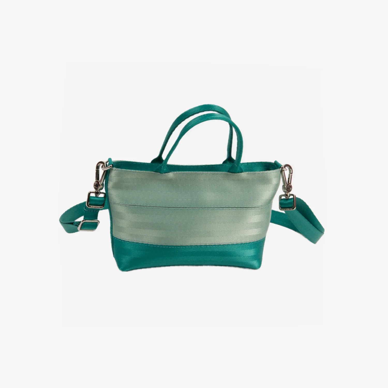 Petite Tote / Mint N Emerald
