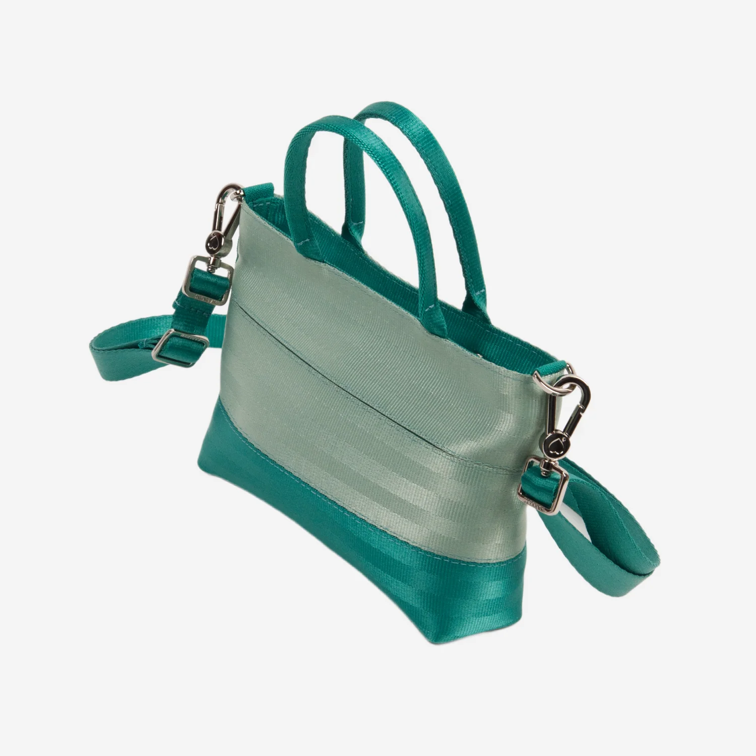 Petite Tote / Mint N Emerald - Image 6
